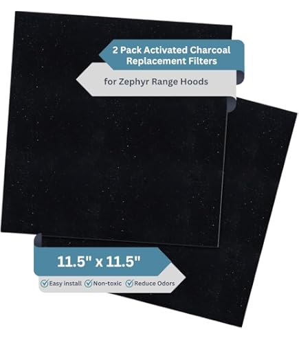 Amazon.com: Zephyr 0AK1120001 Charcoal Filter Replacement