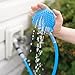 Premium Pet Shower Sprayer | Dog Cat Horse Shower and Scrubber Attachment for All Indoor Bath Tub Faucet and Outdoor Garden Hose with BONUS Pet Grooming Glove