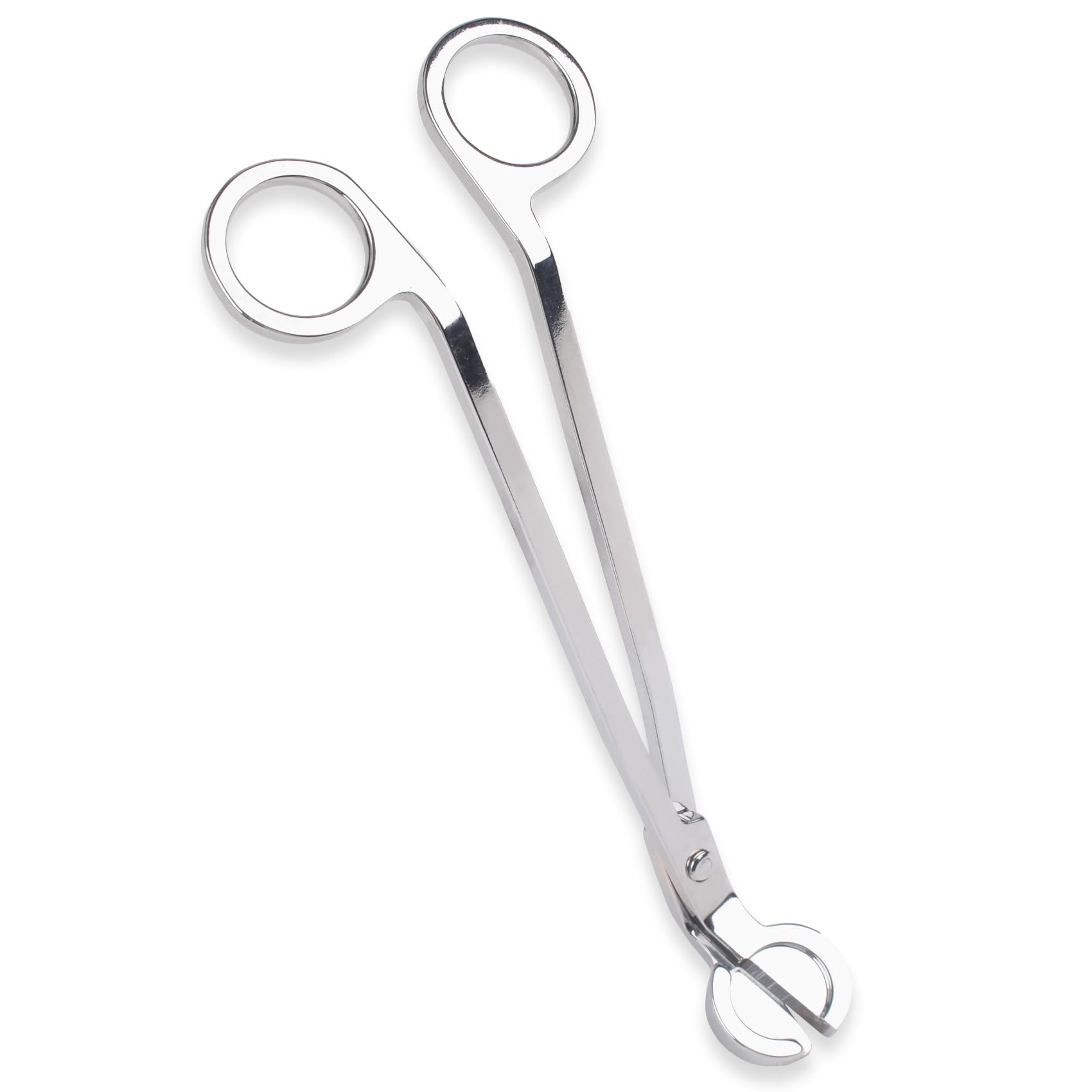 LAGAHS Silvery Candle Wick Trimmer, Candle Care Tool, Wick Cutter Reaches Deep Into Candles, Safely Remove The Cut Wick, Controllable The Candles Flame and Cleaner Burn