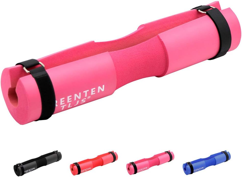 Greententljs Barbell Cushion Neck Pad - Squat Bar Neck Pad - Hip Thrust Foam Sponge Cushion for Gym Women Wockout Weight Lifting Squats (Pink) : Sports & Outdoors