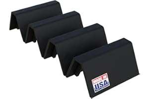BULLKE USA-Made Rooftop Pipe Support CTL – 4 Pack - 6" Pre-Cut Heavy-Duty Block - 150 lbs Capacity - Strongest on the Market - Cradle Saddle for Pipes, Rooftop Conduit Support - Eco-Friendly Recycled Plastic