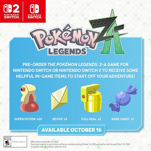 Nintendo Switch™ 2 + Pokémon™ Legends: Z-A - Paquete Edición Nintendo Switch™ 2