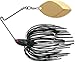 Terminator T1 Spinnerbait-Oklahoma/Gold Blade (Black Red Flake, 1/2-Ounce)