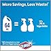 Clorox Plus Tilex Daily Shower Cleaner, Household Essentials, Refill Bottle, 64 Ounces (Package May Vary)