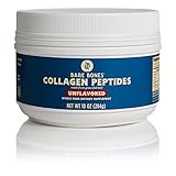 Collagen Powder by Bare Bones – 100% Pasture-Raised, Grass-Fed Pure Hydrolyzed Collagen Peptides - Paleo, Keto, Whole30, Gluten-Free (10oz)