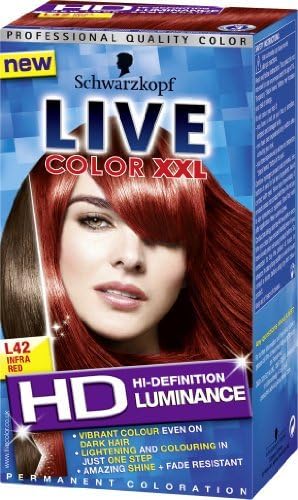 Schwarzkopf LIVE Color XXL Luminance L42 Infra Red by LIVE XXL