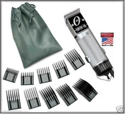 Combo New Oster Classic 76 Limited Edition Hair Clipper (Made in USA) Very Hard to find Model Free (10 Piece Universal oster Comb Set)