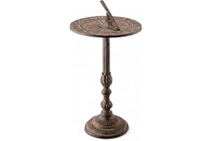 SPI Home Antiqued Sundial on Stand