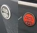 zorratin Metal Trail Rated 4x4 Round Emblem Badge for Jeep Wrangler Unlimited JK Cherookee Rubicon Liberty Patriot Latitude