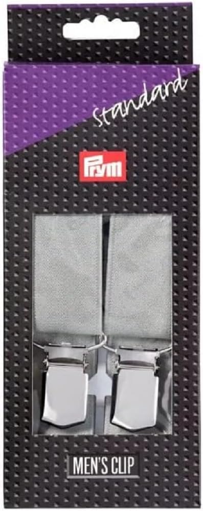 Prym - Prym Men's Standard Green & Silver (125cm, 30mm) Clip - 1 Unit