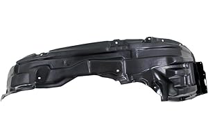 Evan Fischer Fender Liner Compatible With 2011-2017 Mitsubishi Outlander Sport, Fits 2011-2017 Mitsubishi RVR Front Driver Side MI1248126