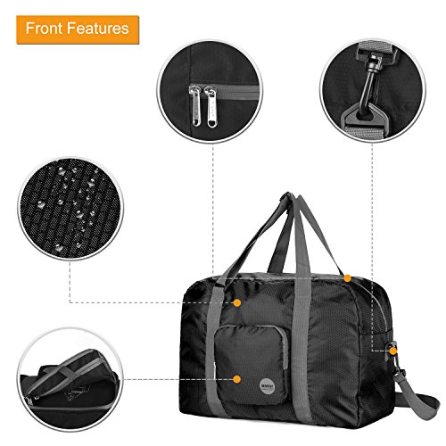 2 Foldable+Travel+Duffel+Luggage+Resistant