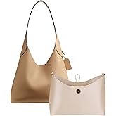 ZTUJO Purse Organizer Insert For Coach Brooklyn 28 and 39 (Beige, For Brooklyn 28)