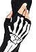 Leg Avenue Women's Skeleton Fingerless Gloves