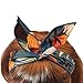 Yeshan Fashion Twist Bow Wire Leaf designs Vintage Headbands Headwrap Boho Floral Printed Rabbit ear Wire Hairbands Hair Holder Hair Accessory for Women and Girls,Pack of 9