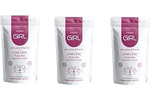 Low Carb Keto Pizza Crust, 3g Carbs per Serving, Just Add Water, Ready in Under 15min, (355)