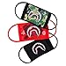 3-Pack Shark Face Mask,Cotton Fashion Anti-dust Bape Half Face Mouth Mask for Boys and Girls