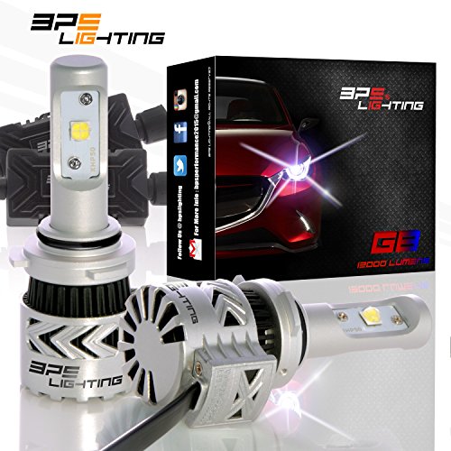 LED Headlight Bulbs Conversion Kit 9006 Cree 12000 Lumens