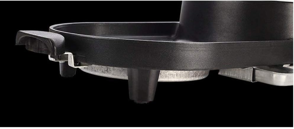 review NILINMA Grilled electric grill -Electric Raclette Grill with High Density Granite Grill Stone,High Power Two-Tier Separate Heat Source for Plate/Side Dishes