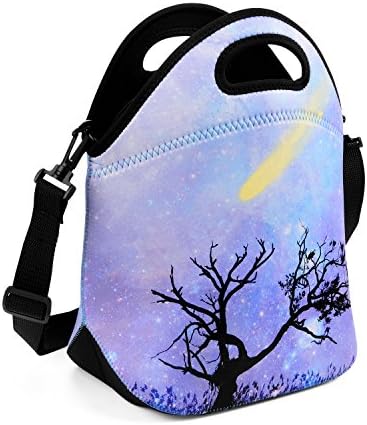 ToteUp Thermal Waterproof Neoprene Lunch Bag and Shoulder Strap Shadow Tree