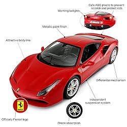 RASTAR Ferrari 488 GTB Model, 1/14 Scale Ferrari