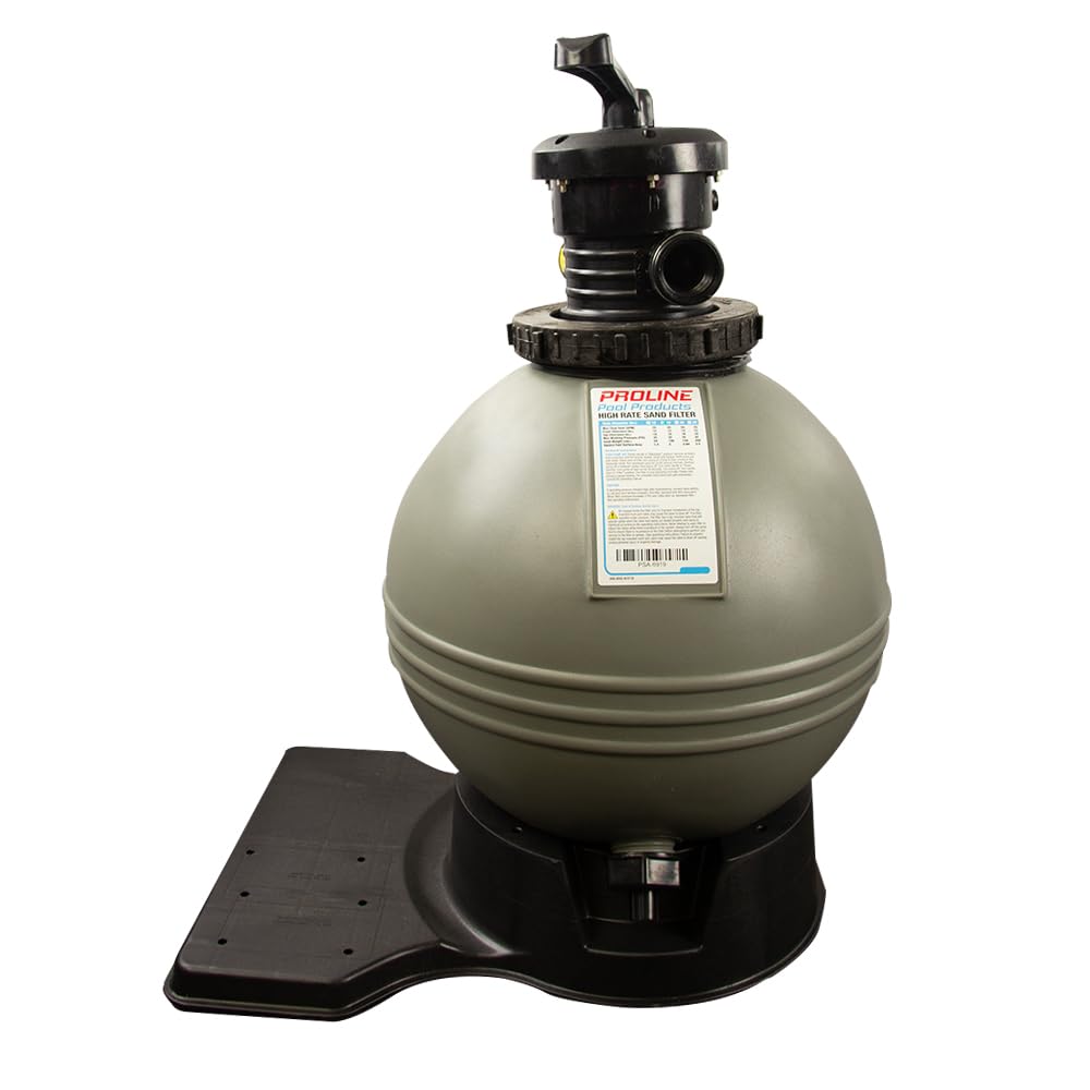 Photo 1 of Waterway 'Proline' 19" Inch Sand Filter with Base | for Above Ground Pools Up to 21,600 Gallons | Easy to Install | Pump Not Included | Fill: 100 Pounds of Sand (Not Included)