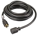 Reliance Controls Corporation PC3020 30-Amp, 20-Foot Generator Power Cord for Generators Up to 7,500 Running Watts