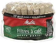 Melitta 629350 Super Premium Natural Brown Basket Coffee Filters 100s, Green