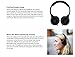 Amazon Basics Lightweight On-Ear Headphones - White