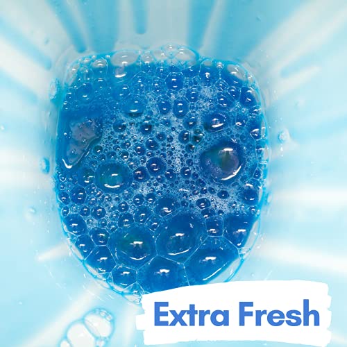 Air Jungles Automatic Blue Toilet Bowl Cleaner Tablets (8 Packs), Extra