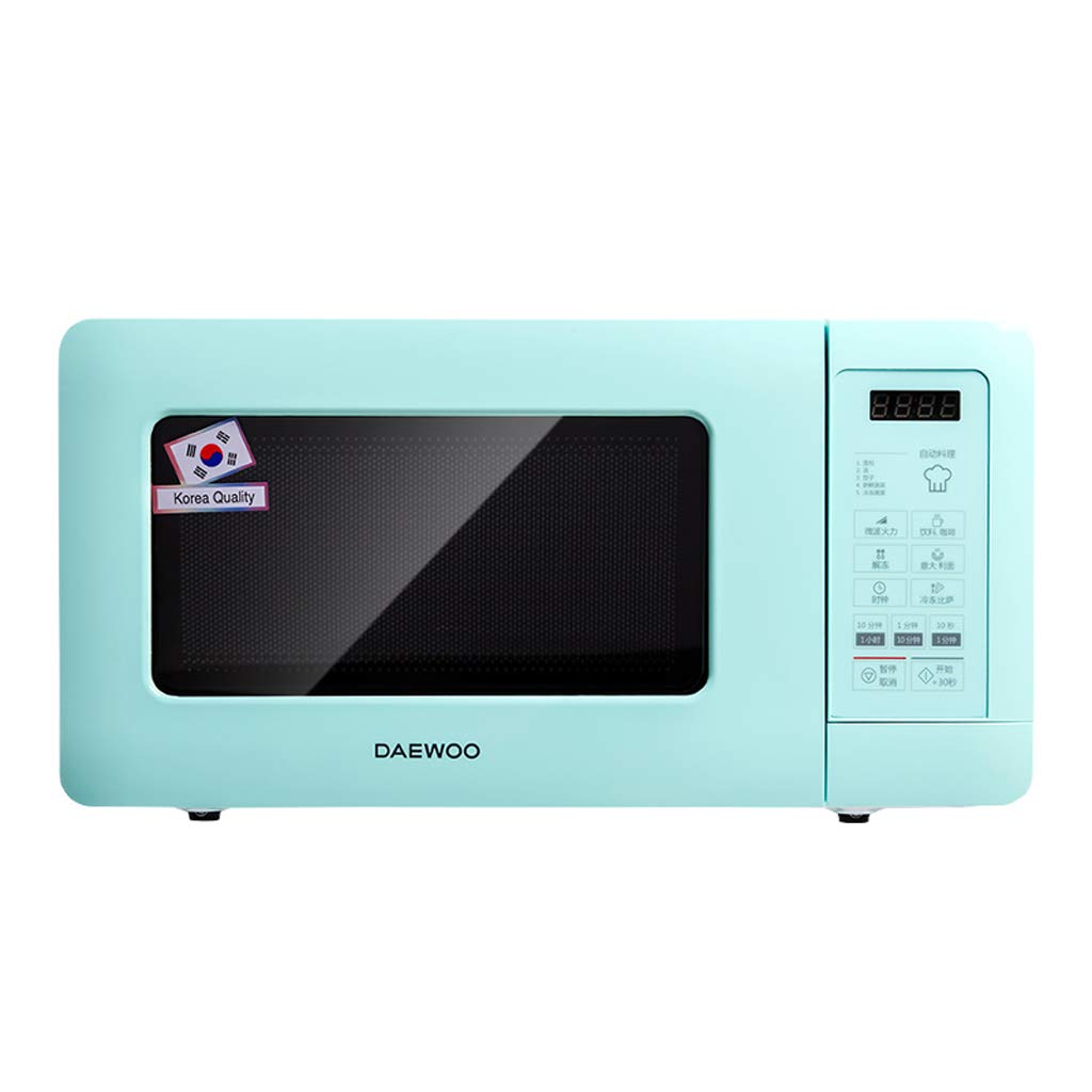 Small Wall-mounted Rotary Microwave Oven, 500W 0.5 Cu.Ft Hanging Whirlpool Compact Microwave Oven, Compact Microwave For Dorm, Light Green