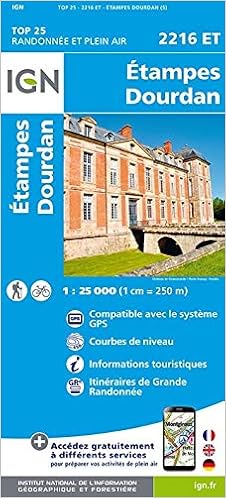 2216et Etampes Dourdan Recto Top 25 French Edition Institut Geographique National 9782758545323 Amazon Com Books