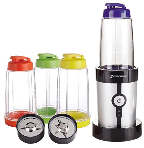 Click Here to See More Images GForce GF-P1546-1029 15 Piece Set Mini Blender With Travel Lids and Cups