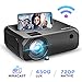Bomaker Wi-Fi Mini Projector, Upgraded 4500 Lux, Portable HDMI Projector, Full HD 1080P Supported, 300'' Display, Wireless Screen Mirroring and Miracast, for Android/ iOS / Laptops/ PCs/ Windows 10