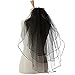 Anmor White Ivory Tulle Bridal Veils Wedding Veil Accessories AR11054(4 colors,2T/3T)