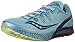 Saucony Women's Freedom ISO Running Shoe, Blue/Citron, 8.5 B(M) US