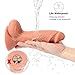 Women Adult Toys for Pleasure Dicks 7.68 Inch Rechargeable Lightweight Medical Silicone Wand with 10 Powerful Vibrations for Beginner Massage