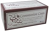 Swanson Communion Cups Clear with Cross 1 3/8 1000 CT