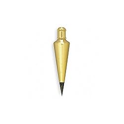 Johnson Level & Tool 108 Plumb Bob, 8 oz., Brass