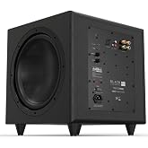 OSD Black Trevoce 15" Triple Driver Active Subwoofer 1600W, Native EQ 15Hz Bass Response, Faux Leather Finish