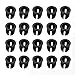 Aoyoho 100 PCS Plastic 5mm LED Holder LED Light Mounting Holders