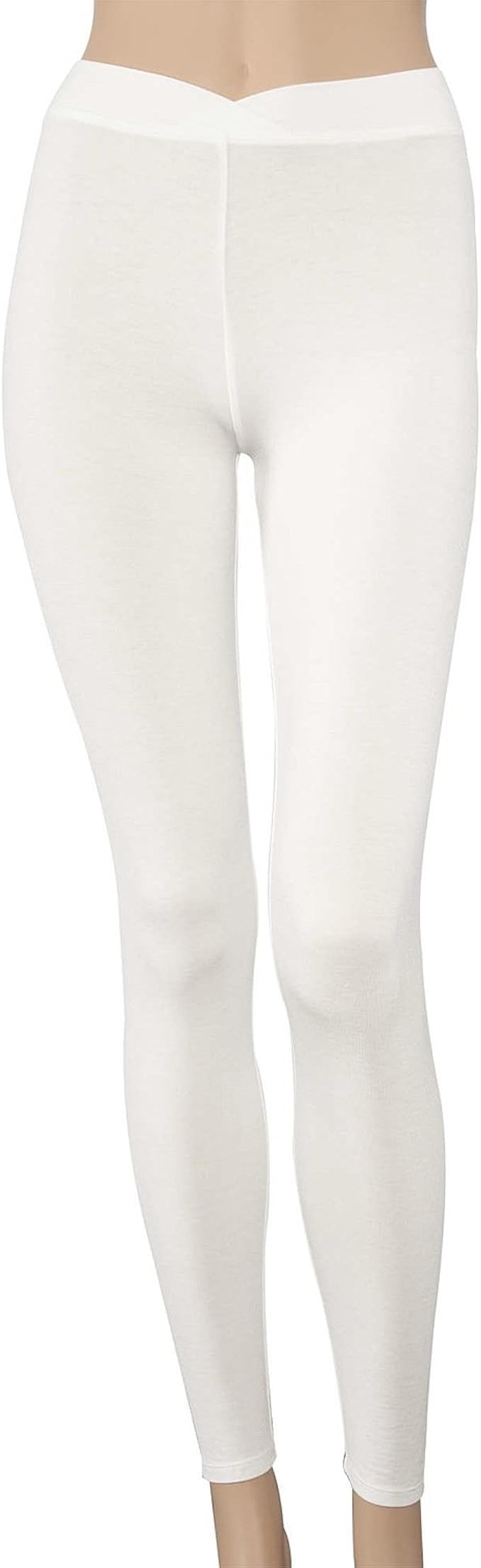 Cuddl Duds Women's Softwear with Stretch Legging, Ivory, XLarge at