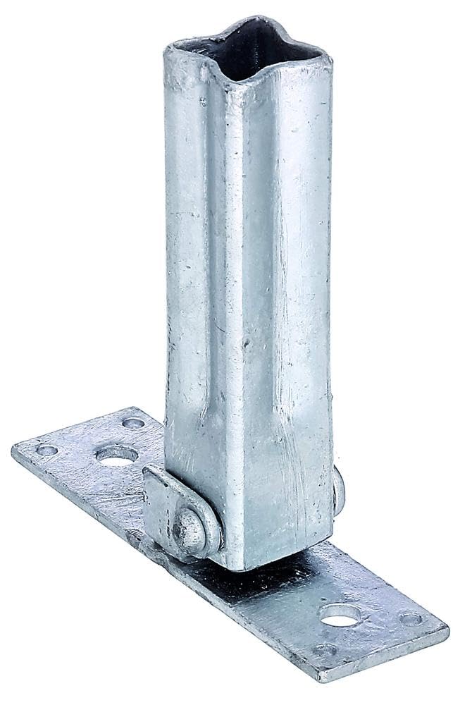 Gah Alberts 701 512 Handrail Support for Standard Posts Adjustable by 90-45° Hot-Dip Galvanised