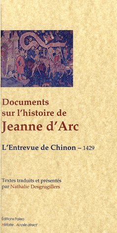 Documents sur l'histoire de Jeanne d'Arc