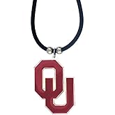 NCAA Oklahoma Sooners Rubber Cord Necklace
