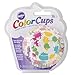 Wilton 415-0625 36-Pack Color Baking Cup, Standard, Paint Rainbow primary