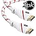 Ultra Clarity Cables 4K HDMI Cable 3FT [2 Pack], High Peed Hdmi Cables with Braided Cord & Gold Connectors, 4K @ 60Hz, Ultra HD, 2K, 1080P, ARC & CL3 Rated for Roku TV/PS5/HDTV/Blu-ray/Xbox One