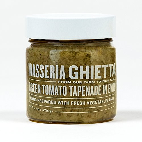 Masseria Ghietta Green Tomato Tapenade, 8.11 Ounce