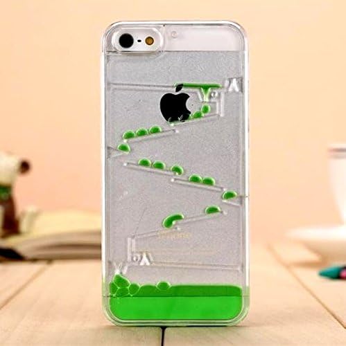 The new iPhone5S drop funnel mobile phone protective sleeve iPhone6 transparent water drops liquid creative quicksand shell