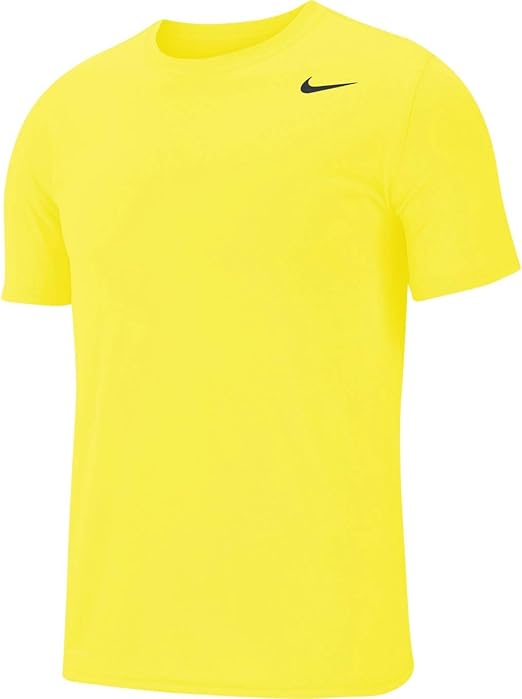 Amazon Nike ナイキ Dri Fit レジェンド S S Tシャツ Tシャツ 7184 731 オプティイエロー S フィットネス トレーニング シャツ 通販